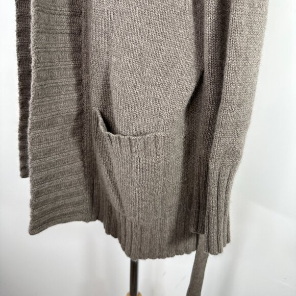 NWT Neiman Marcus 100% Cashmere 3pc Set: Cardigan/Top/Pant Size M/L Light Brown - Picture 7 of 16